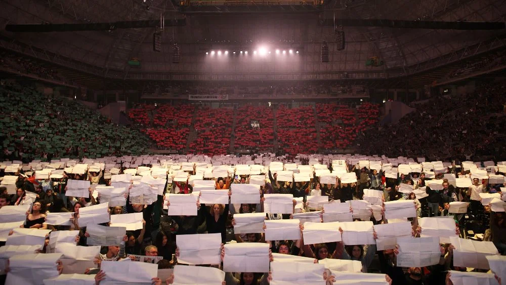La campanya ACT X PALESTINE culmina amb un gran concert al Palau Sant Jordi