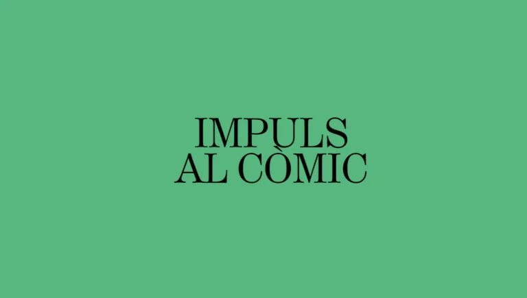Més Impuls al Còmic a través d’una nova línia d’ajuts als festivals